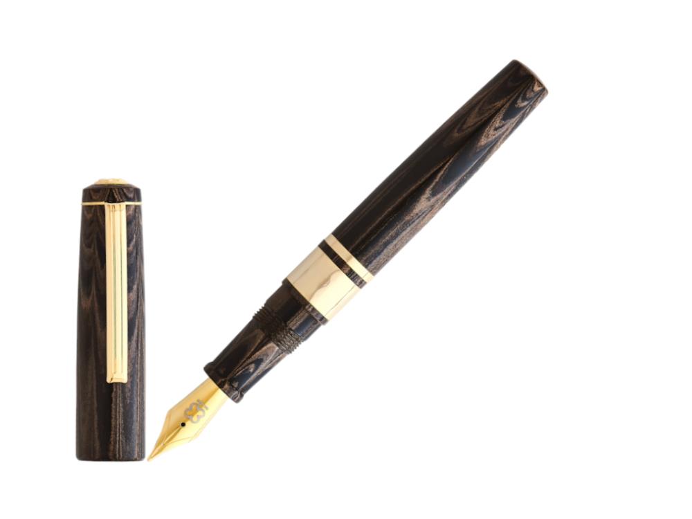 Esterbrook Big-J Antique Rose Ebonite Fountain Pen, Brown, EBJR