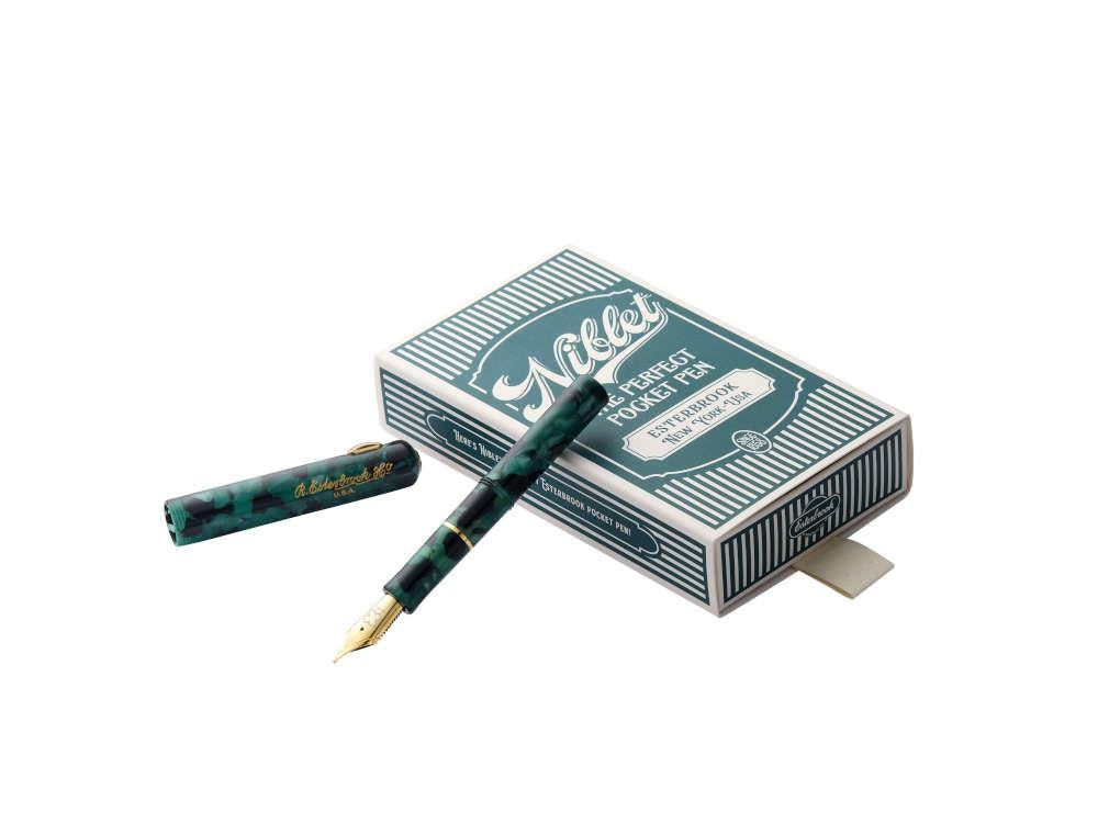 Esterbrook Niblet Evergreen Fountain Pen, Green, Gold plated, EPP9196