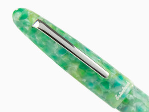 Esterbrook Estie Oversize Sea Glass Fountain Pen, Chrome Trim, ESG826