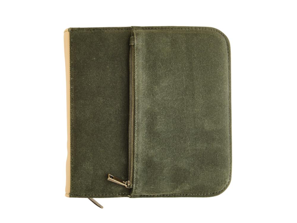 Esterbrook 20 PC Zipper Pen Case - Army Green, EZPC20-AG