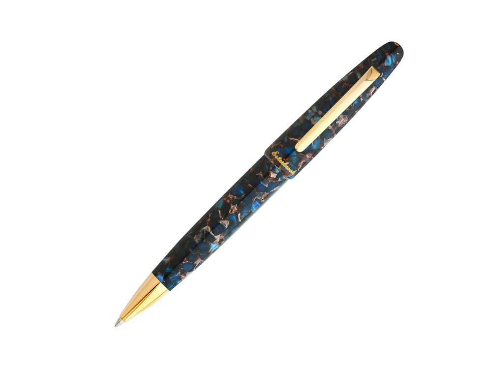 Esterbrook Estie Nouveau Bleu Ballpoint pen, Resin, Gold plated, ENB159