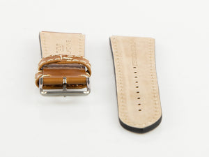 Glycine, Leather strap, 24mm, Brown, CBIGBR-24