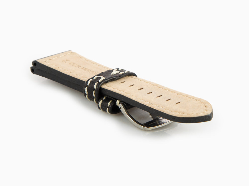 Glycine, Leather strap, 23mm., Brown, LB9BXS-24