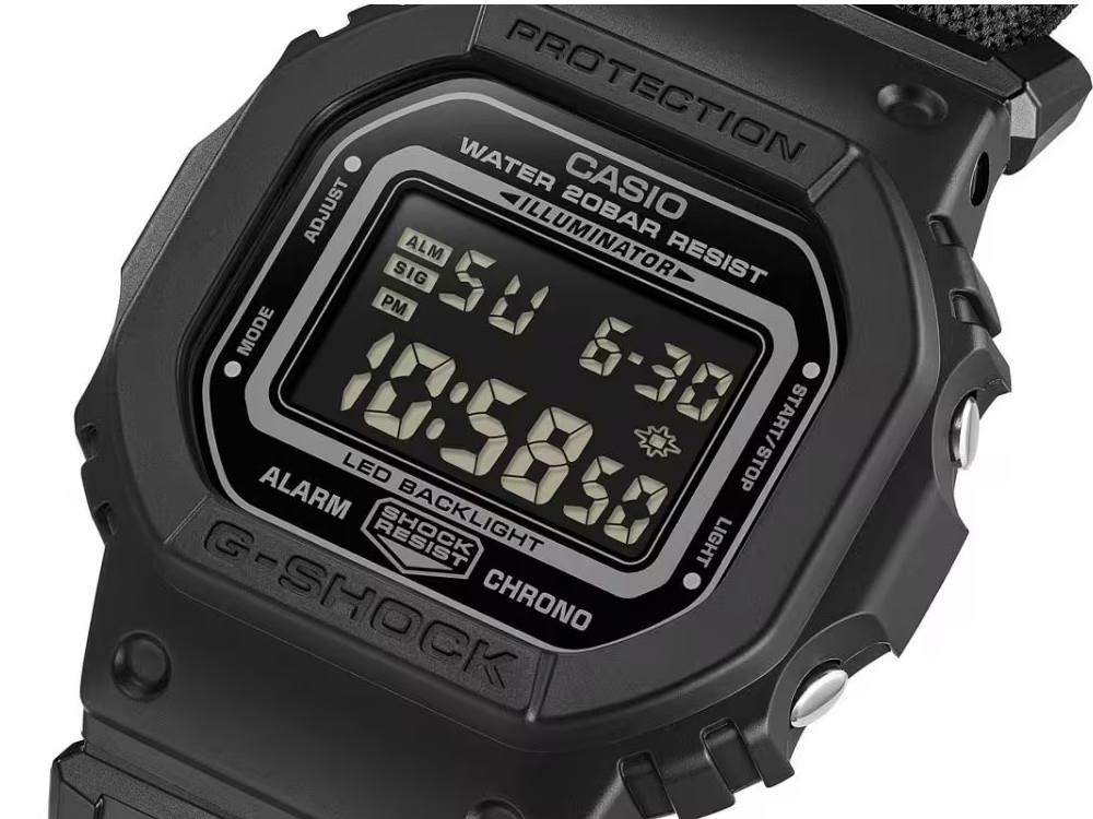 G-SHOCK Casio The Origin Quartz Watch, Black, DW-5600MNC-1ER