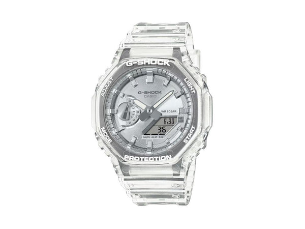 G-SHOCK Casio Classic Bright Metallic Quartz Watch, Silver, GA