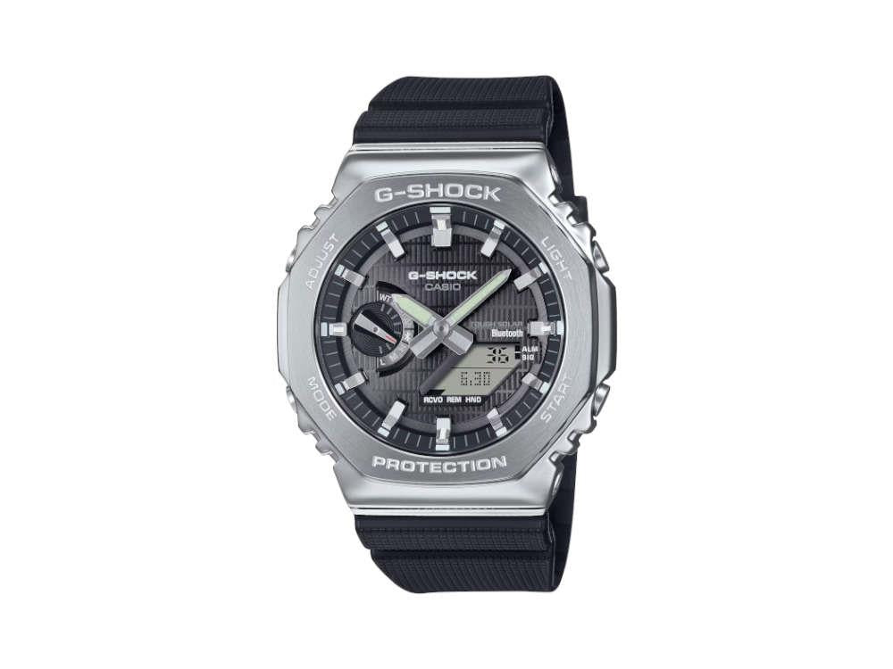 G SHOCK Casio G Steel Quartz Watch Black 49.3mm 44.4mm GBM 2100 1 Iguana Sell UK