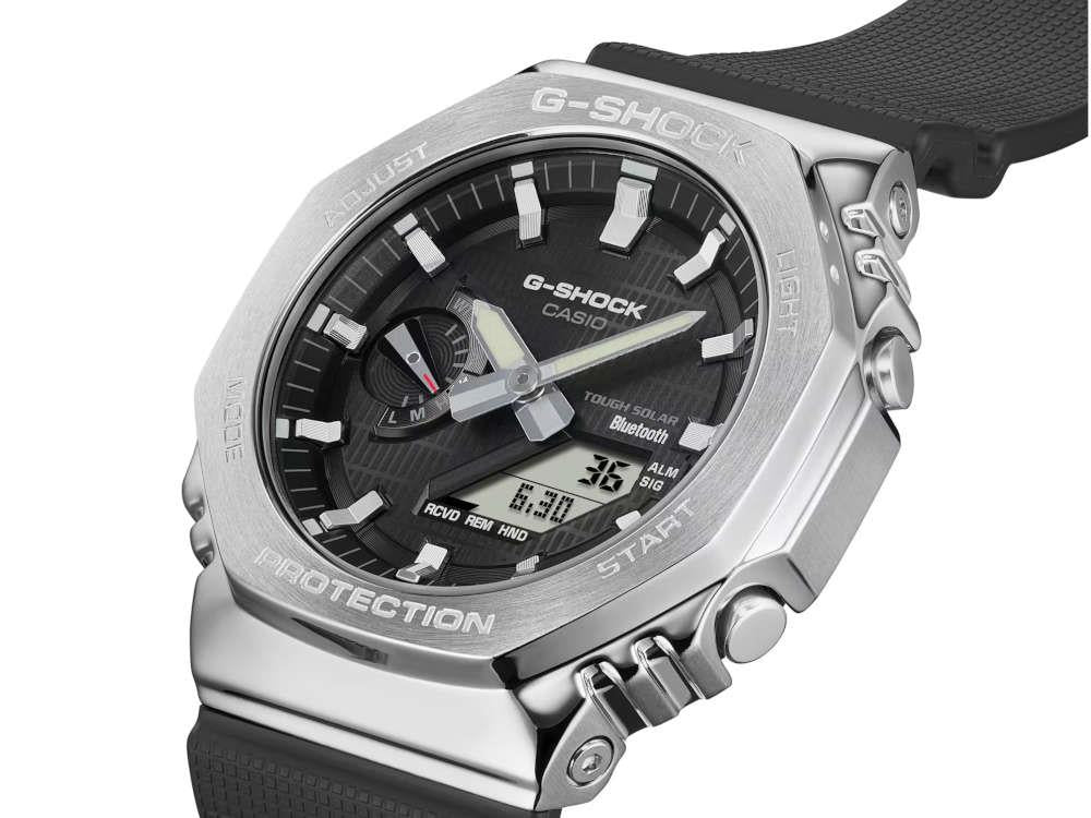 G-SHOCK Casio G-Steel Quartz Watch, Black, 49.3mm × 44.4mm