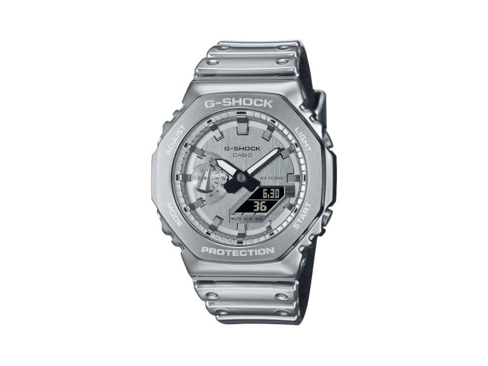 G-SHOCK Casio G-Steel Quartz Watch, Silver, × GM