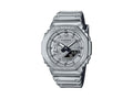 G-SHOCK Casio G-Steel Quartz Watch, Silver, 49.3mm × 44.4mm, GM-2100YM-8AER