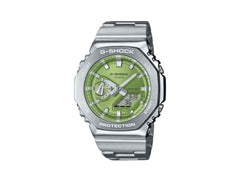 G-SHOCK Casio G-Steel Quartz Watch, Green, 49.3mm × 44.4mm, GM