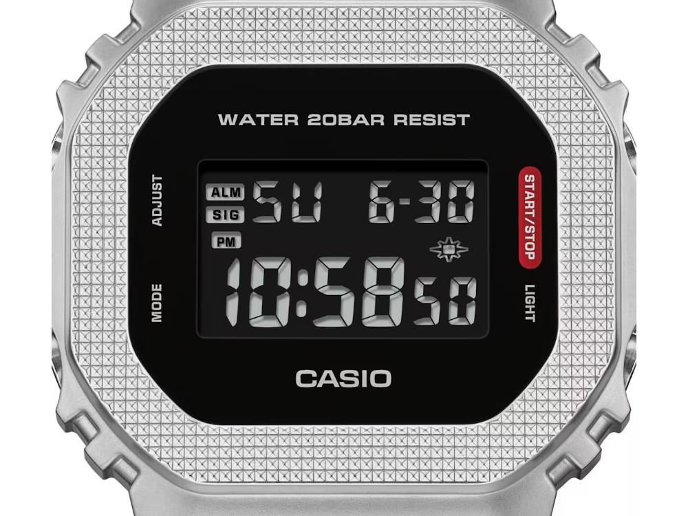 G-SHOCK Casio G-Steel Quartz Watch, Black,  Chronograph, GM-5600M-1ER