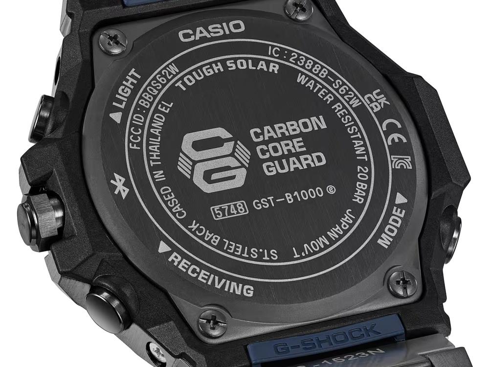 G-SHOCK Casio G-Steel Quartz Watch, Blue, GST-B1000BD-2AER