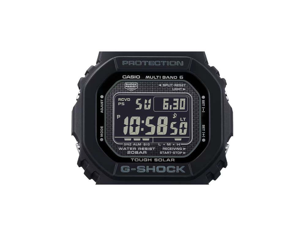 G-SHOCK Casio G-Steel Quartz Watch, Black, 48.9 × 42.8mm, GW-5000HS-1ER