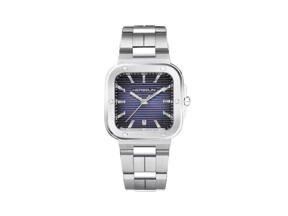Herbelin Cap Camarat Quartz Watch Stainless Steel 316L Blue 39 mm 12246B15