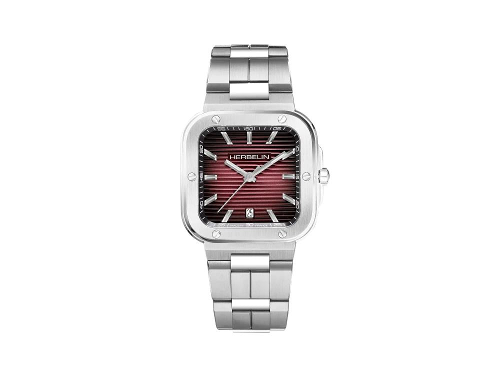 Red stainless steel watch hotsell