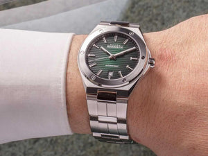 Herbelin Cap Camarat Automatic Watch Stainless Steel Green 40.5 mm Iguana Sell UK