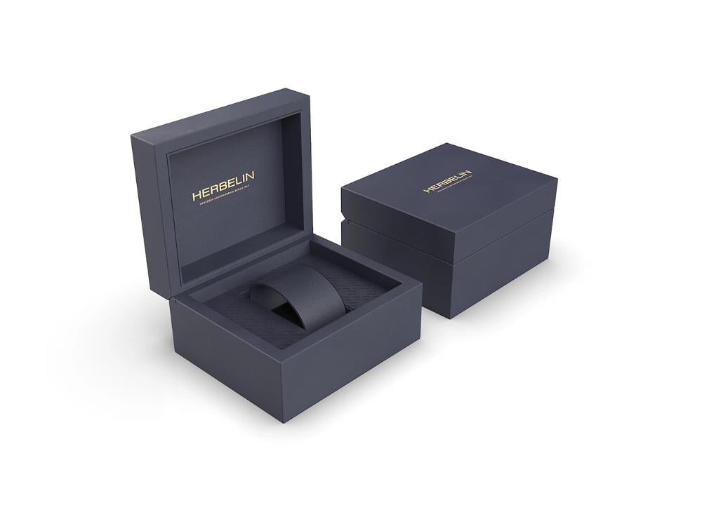 Herbelin Inspiration Automatic Watch, Stainless Steel 316L, Silver,1647P11MA