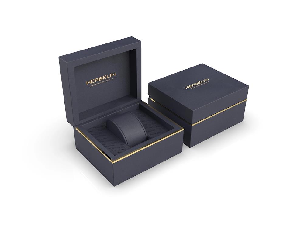 Herbelin Galet Quartz Watch,  28 mm, 5 atm, 17430BTR59