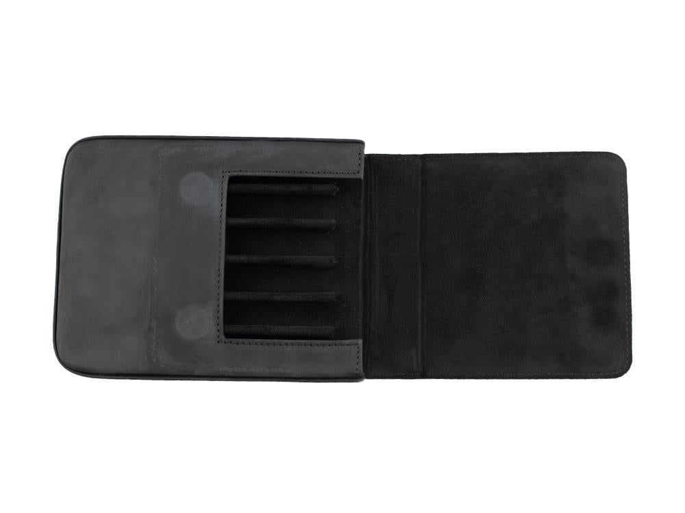 Iguana Pen Case Black 6, PEN-CASE-BLACK-6