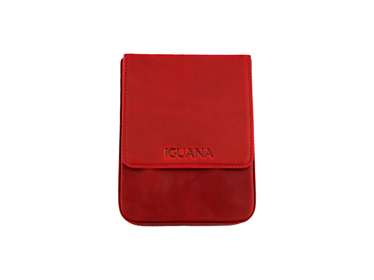 Iguana Pen Case Red 6, PEN-CASE-RED-6