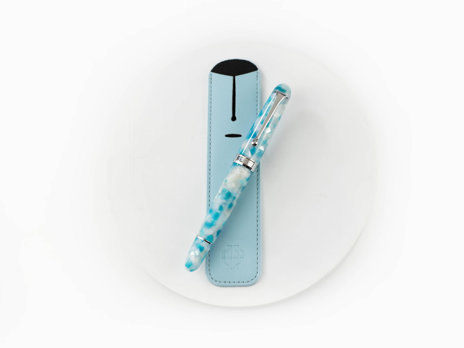 Iguana Writing Pouch Seafoam Green