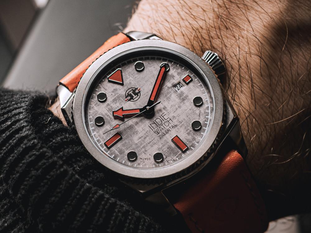 Indie Watch Zillertal Automatic Watch, Grey, 40 mm, 163X