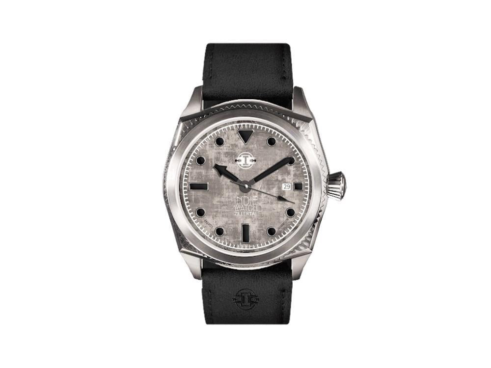 Indie Watch Zillertal Automatic Watch, Grey, 40 mm, 163Z