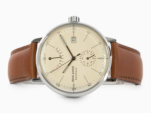 Iron Annie Bauhaus Automatic Watch, Beige, 41 mm, Day, 5060-5