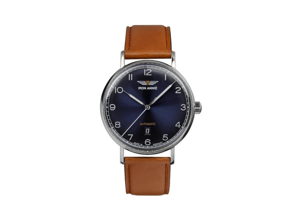 Iron Annie Amazonas Impression Automatic Watch, Blue, 41 mm, 5954-4