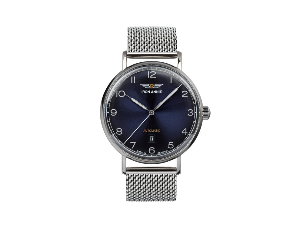 Iron Annie Amazonas Impression Automatic Watch, Blue, 41 mm, Mesh strap, 5954M-4