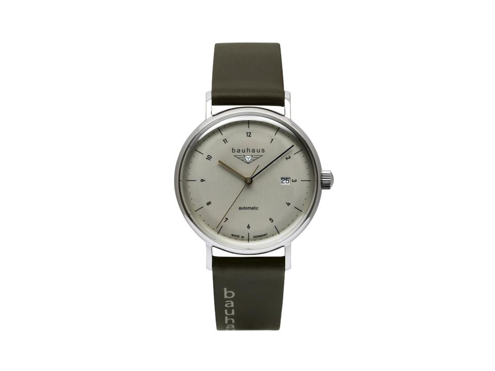Bauhaus Automatic Watch, Beige, 41 mm, Day, 2152-1