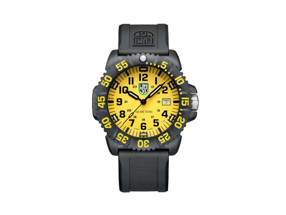 Luminox G-Collection Sea Lion Quartz Watch, Yellow, CARBONOX™, 43 mm, X2.2055.1