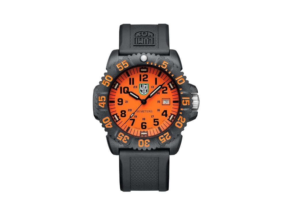 Luminox G Collection Sea Lion Quartz Watch Orange CARBONOX 43 mm X2.2059.1