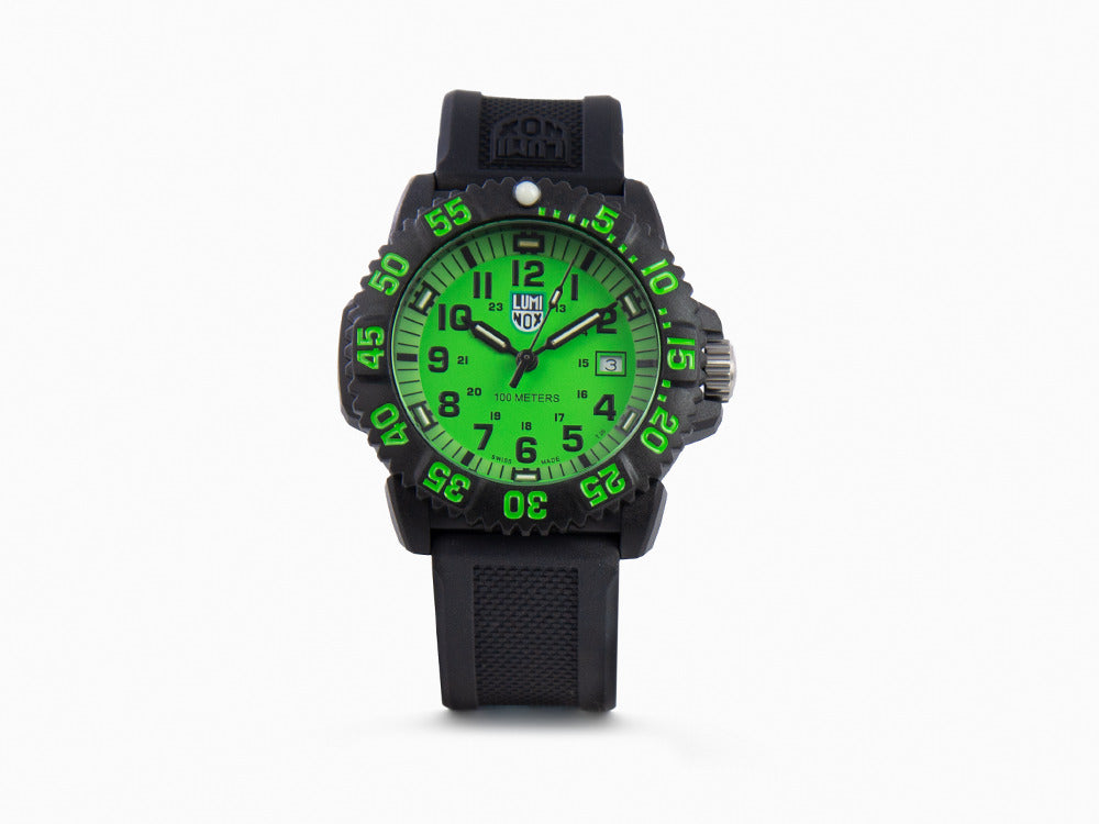 Luminox G-Collection Sea Lion Quartz Watch, Green, CARBONOX™, 43 mm, X2.2067.1