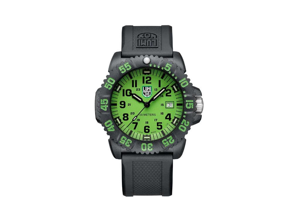 Luminox G-Collection Sea Lion Quartz Watch, Green, CARBONOX™, 43 mm, X2.2067.1