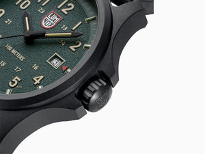 Luminox Land Atacama Field 1960 Series Quartz Watch, Green, 43 mm, Day, XL.1977