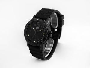 Luminox Leatherback Sea Turtle Quartz Watch, Black, Carbon, 39mm, 10 atm, Day