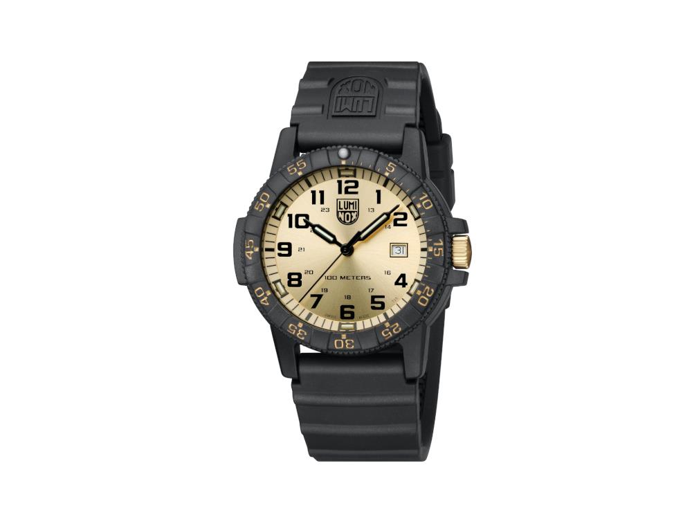 Luminox Leatherback Sea Turtle Giant Quartz Watch, Gold,