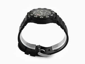 Luminox Sea Navy Seal Quartz Watch, Carbon, Black/White, XS.3001