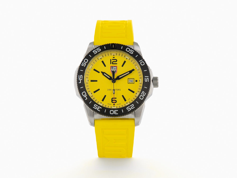 Luminox Sea Pacific Diver Quartz Watch, Yellow, 44 mm, Day, 20 atm, XS.3125