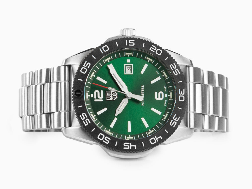 Luminox Sea Pacific Diver Quartz Watch, Green, 44 mm, Day, 20 atm, XS.3137