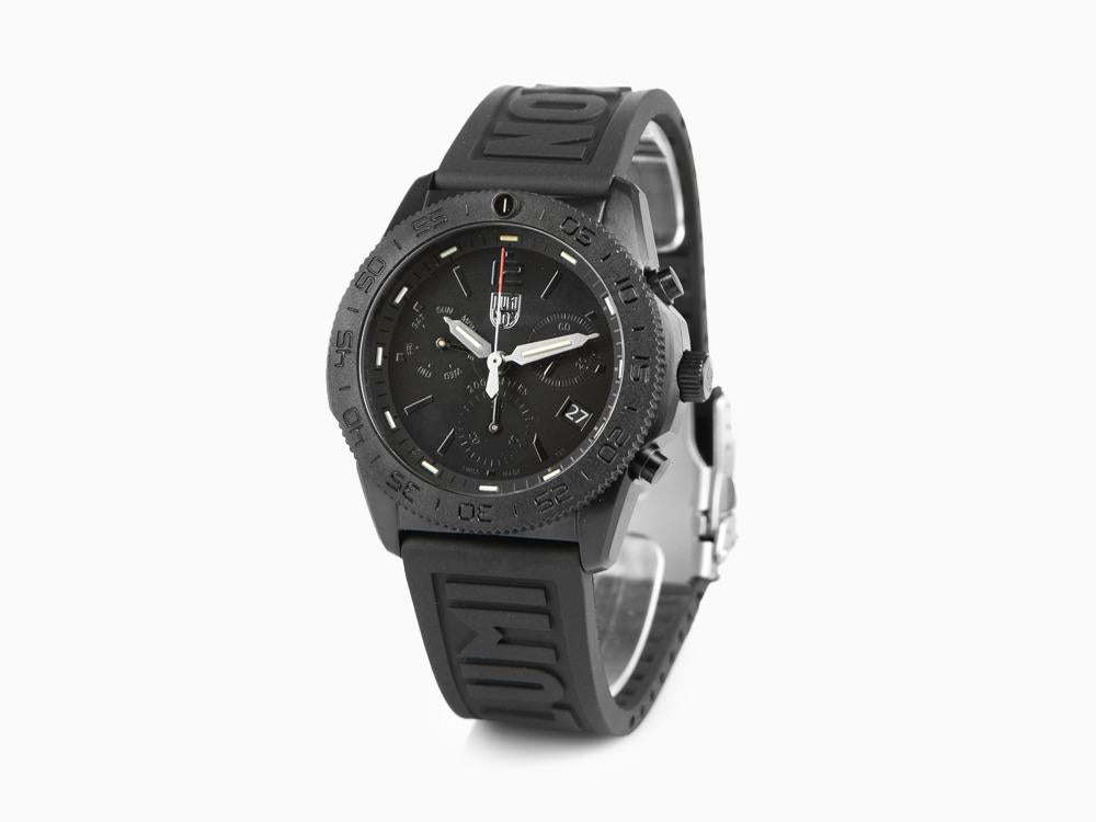 Luminox Sea Pacific Diver Quartz Watch, Black, 44 mm, Day, 20 atm, XS.3141.BO