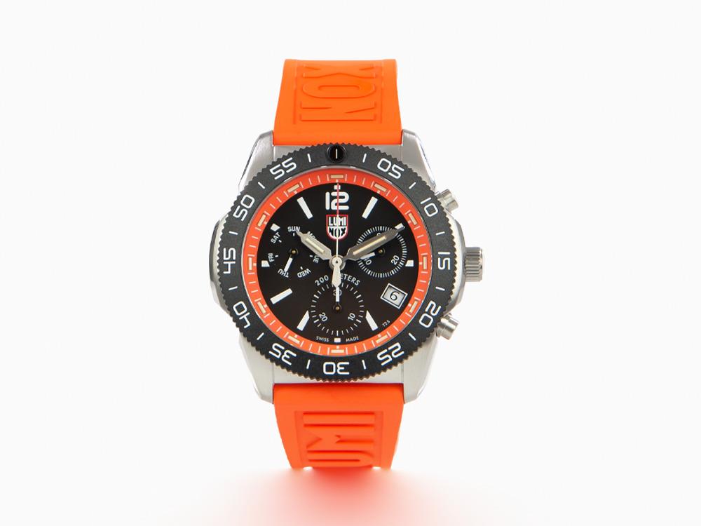 Luminox Pacific Diver Quartz Watch, CARBONOX, Black, 44 mm, 20 atm