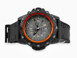 Luminox Commando Frogman Quartz Watch, CARBONOX, Grey, 42 mm, 20 atm, XS.3301