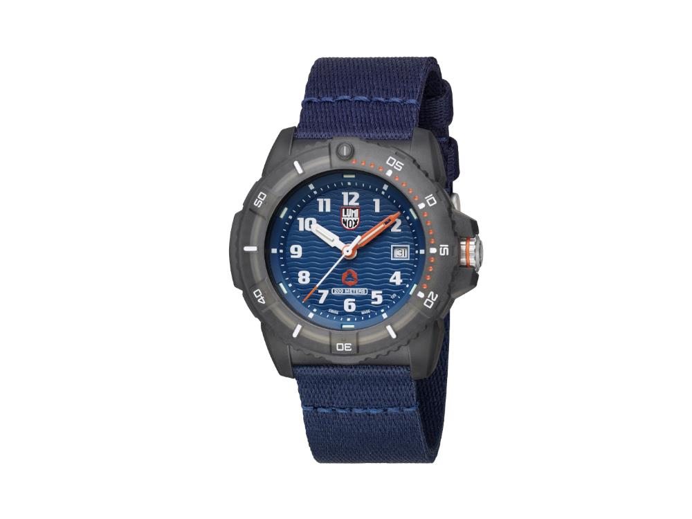 Luminox ECO 8900 Series TIDE Quartz Watch Blue 46 mm 20 atm XS.89 Iguana Sell UK