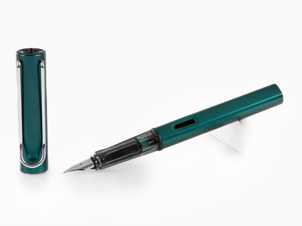 Lamy Al-star Fountain Petrol Pen, Metal, Blue, Special edition, 1237282