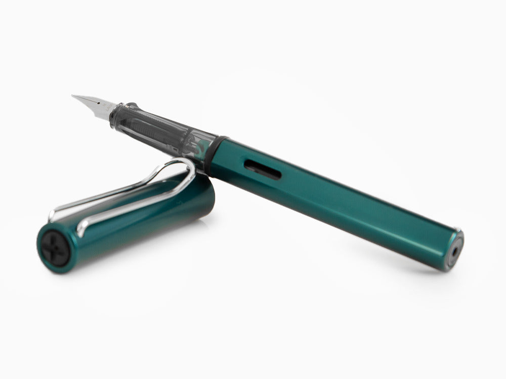 Lamy Al-star Fountain Petrol Pen, Metal, Blue, Special edition, 1237282