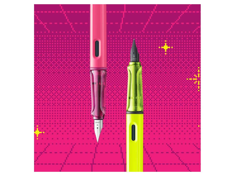 Lamy Safari Neon Yellow Fountain Pen, Special edition, 1241854