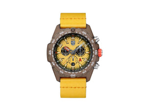 Luminox Bear Grylls Survival 3740 Eco Series Quartz Watch, Yellow,  XB.3745.ECO