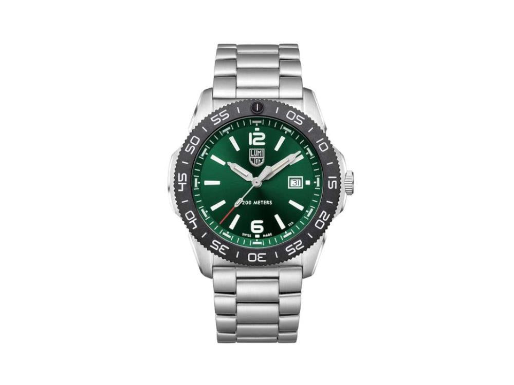 Luminox Sea Pacific Diver Quartz Watch, Green, 44 mm, Day, 20 atm, XS.3137